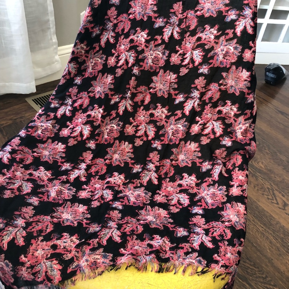 Floral scarf